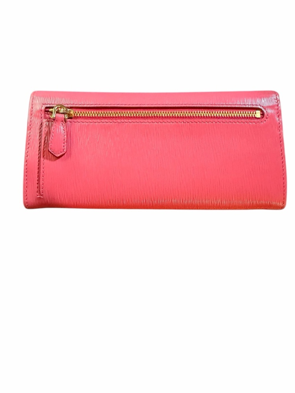✨ PRADA Peonia Pink Vitello Move Continental Wallet w/ Removable Insert ✨ - Picture 2 of 10